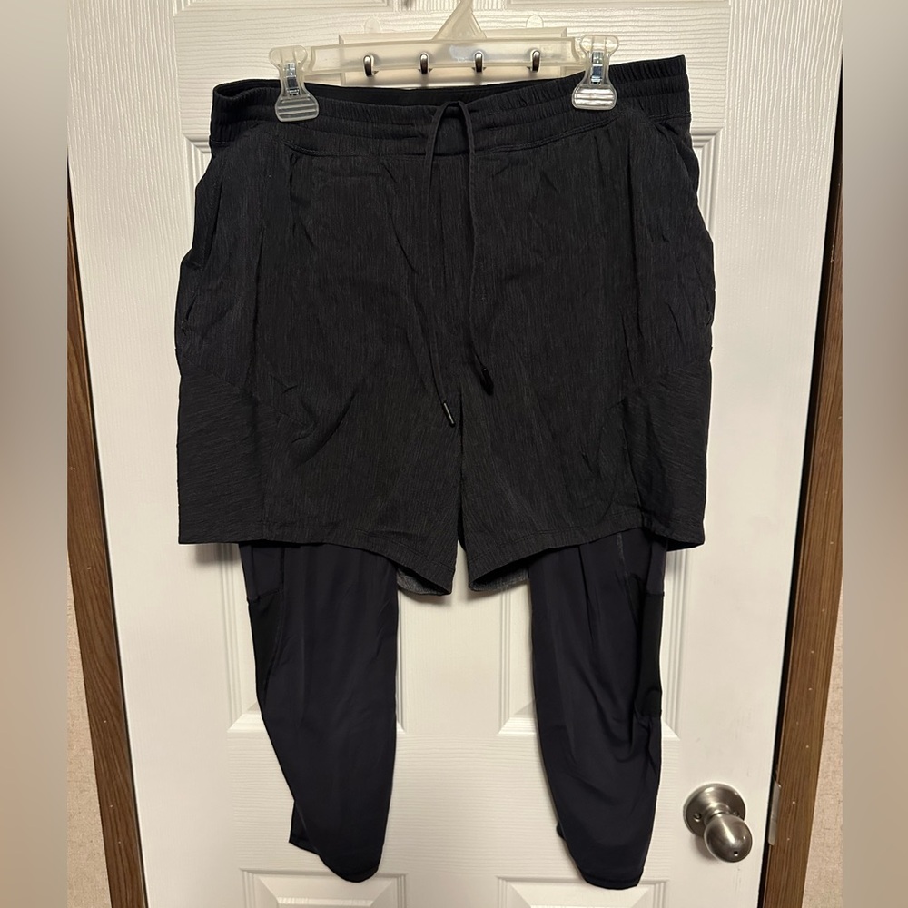 lululemon athletica Black Athletic Shorts